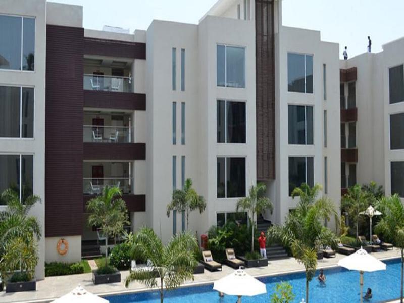 Hard Rock Hotel Goa Calangute Exterior foto Residential complex in the city